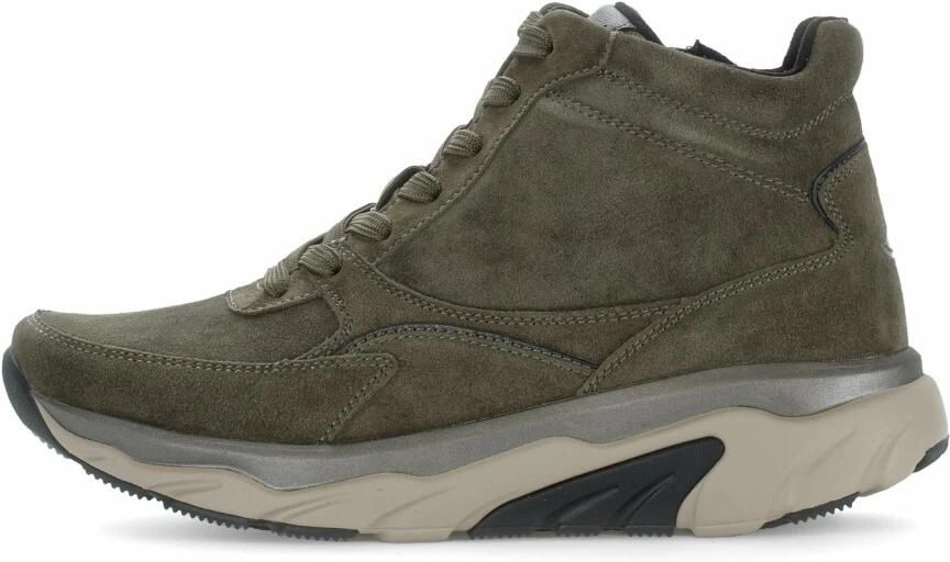 Gabor Rollingsoft Sneakers met sleehak veterschoenen high top sneakers comfortschoen gevoerde schachtrand - Foto 4