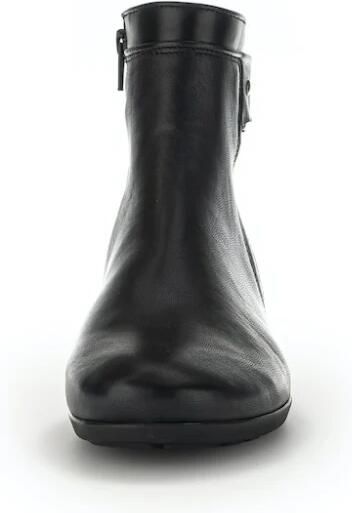 Gabor Elegante Leren Enkellaars met Luchtkamerzool Zwart Dames - Foto 6