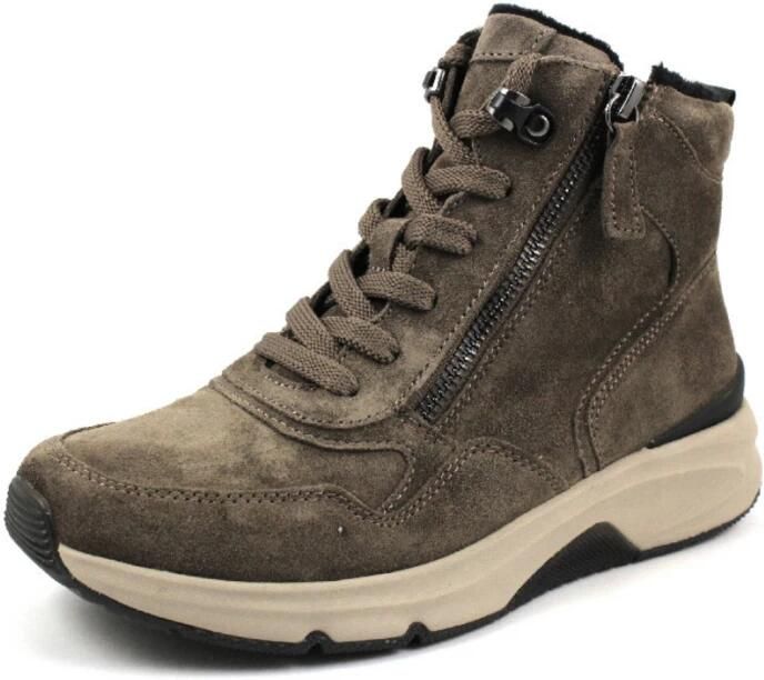Gabor Dames Veterschoenen 96.888.30 Rolling Soft Bruin ½ - Foto 9