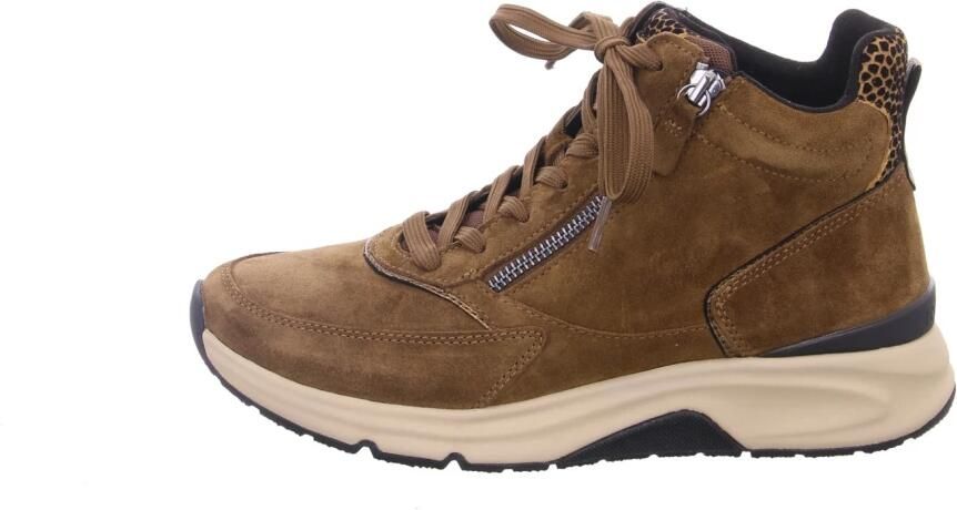 Gabor Rollingsoft Sneakers met sleehak vrijetijdsschoen veterschoen veterschoenen met uitneembare binnenzool - Foto 4