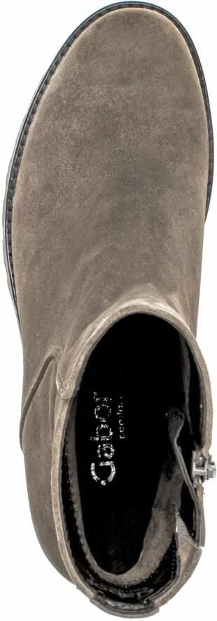 GABOR Enkellaarsjes Dames 800.1 Maat: 41 Materiaal: Suède Kleur: Taupe - Foto 3