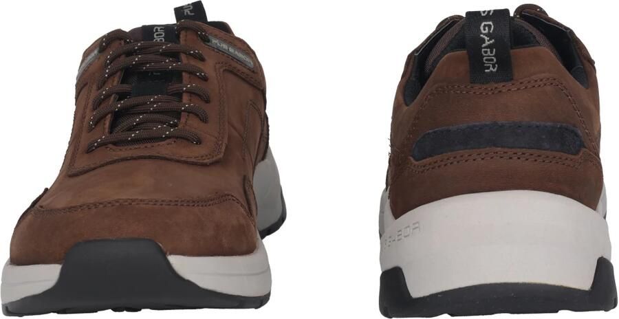 Pius Gabor 1014.11.03 heren sneaker Bruin - Foto 3