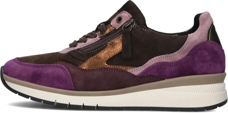 GABOR Lage Sneakers Dames 306 Maat: 36 Materiaal: Leer Kleur: Bruin - Foto 3