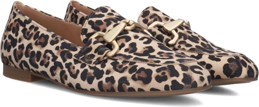 Gabor Leopard Instappers beige Suede Dames - Foto 2