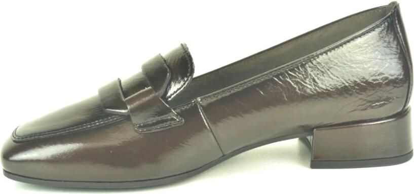 Gabor Bruine veter mocassin +Gar. 2cm