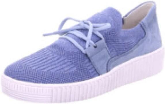 GABOR Sneakers laag smoky blue blauw denim