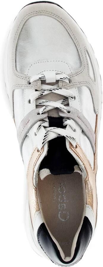 Gabor Comfort Optifit dames sneaker Zilver - Foto 4