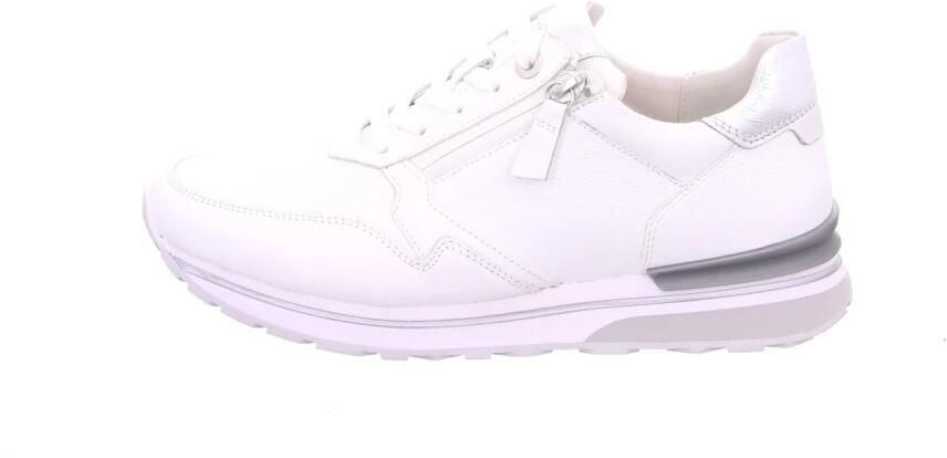 GABOR Sneakers Dames 347 Maat: 39 Materiaal: Leer Kleur: Wit - Foto 2