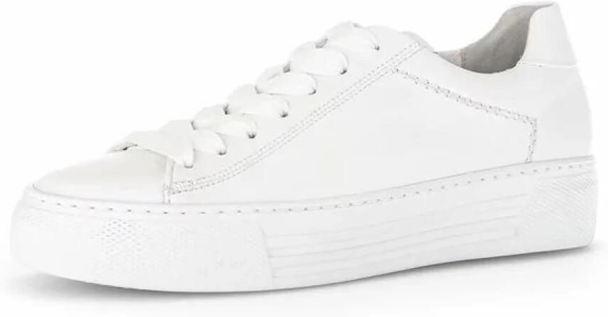 Gabor Witte Leren Sneakers voor Dames White Dames - Foto 5