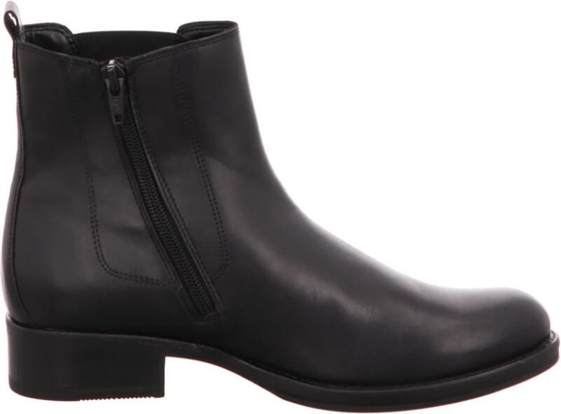 Gabor Moderne Chelsea Boots van glad leer Black Dames