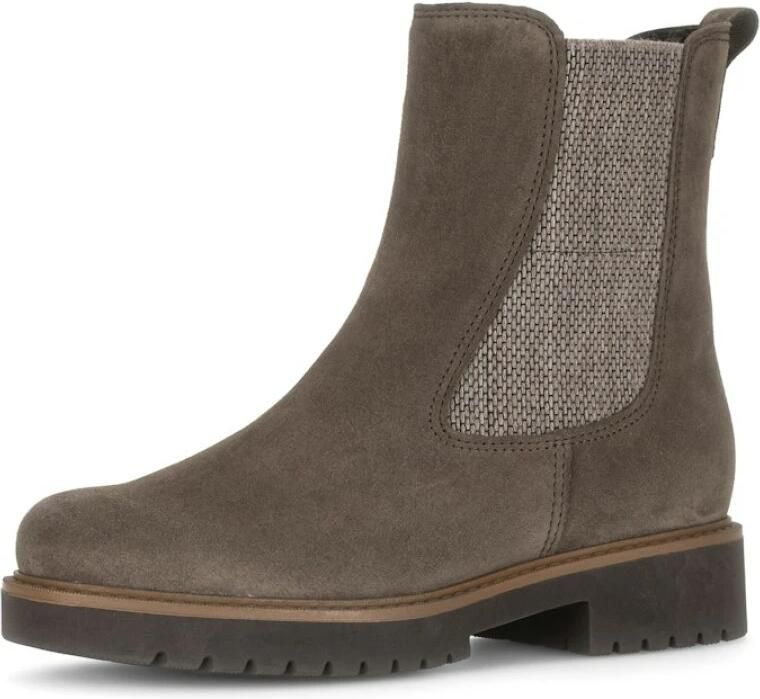 Gabor Chelsea-boots Kos Blokhak enkellaars in comfortwijdte H (= zeer wijd)