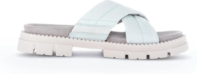 Gabor Comfortabele damesslippers Blue Dames