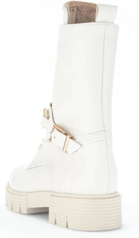 Gabor Enkellaarsjes Dames Laarzen Damesschoenen Leer 92.743.60 Wit - Foto 10