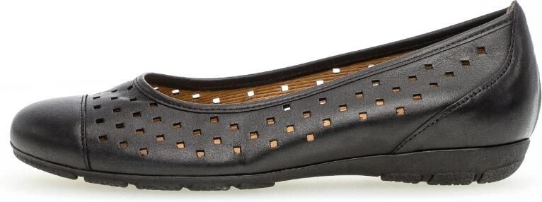 Gabor Klassieke ballerina's voor dames Zwart Black Dames