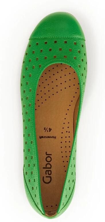 Gabor 44.169.29 dames ballerina groen - Foto 2