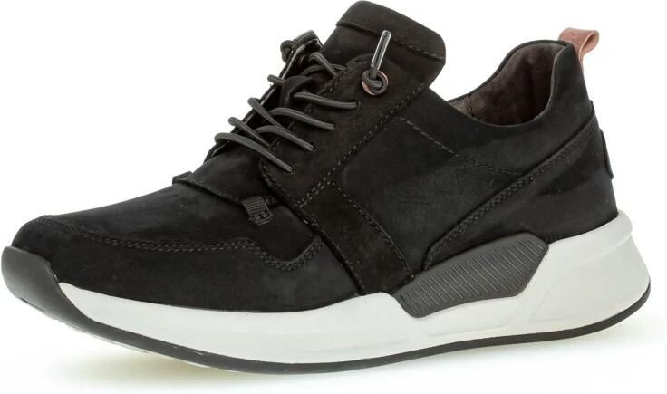 Gabor rollingsoft sensitive 96.955.47 dames rollende wandelsneaker zwart - Foto 2