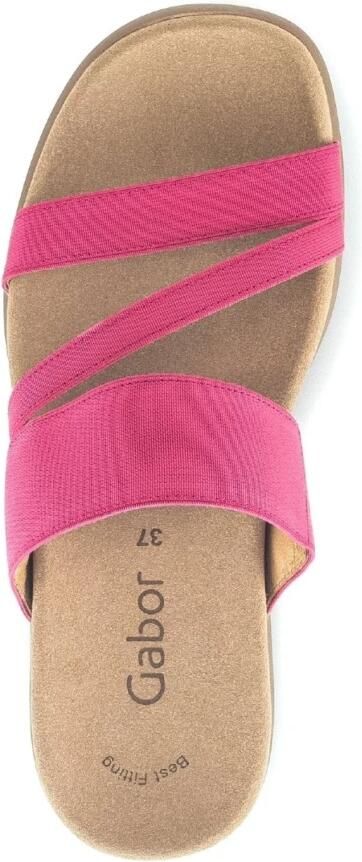 Gabor Sandalen roze Textiel Dames - Foto 3