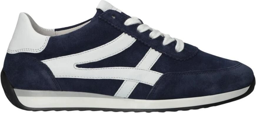 Gabor art. 86.556 36 sneaker blauw suede H leest veter dames