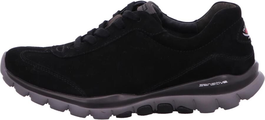 Gabor Rollingsoft Sneakers met sleehak met logo-opdruk op de hiel vrijetijdsschoen lage schoen veterschoen - Foto 3