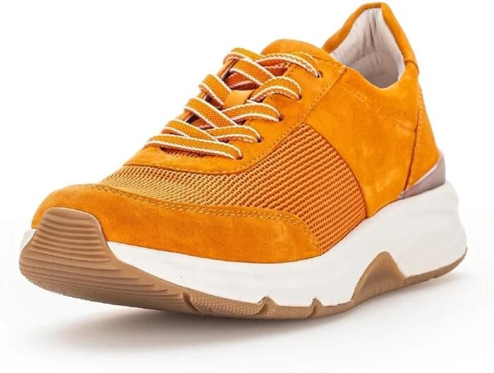 Gabor rollingsoft sensitive 46.897.31 dames rollende wandelsneaker Oranje - Foto 4