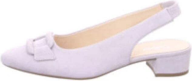 Gabor Slingback pumps Blokhak feestelijke schoen trouwschoen met elastische bandjes