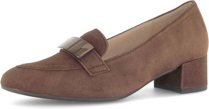 GABOR Pumps Dames 432.1 Maat: 40 5 Materiaal: Suède Kleur: Bruin - Foto 2