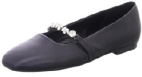 Gabor Ballerina's blockhak comfort schoen flats met fonkelende sierstenen