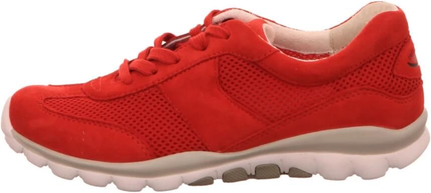 Gabor Rollingsoft Sneakers met sleehak met logo-opdruk vrijetijdsschoen halfschoen veterschoen - Foto 2