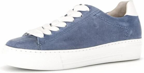 Gabor Comfort Blauwe Sneaker G-leest Uitneembaar Voetbed - Foto 2