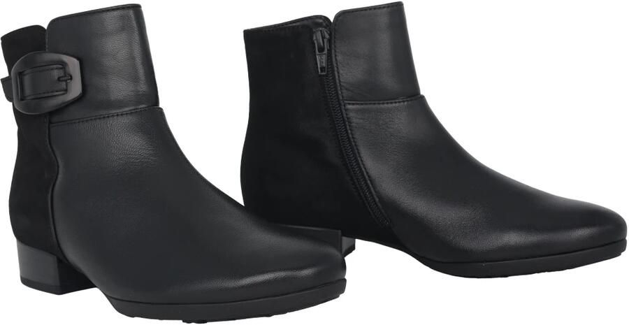 Gabor Elegante zwarte enkellaarsjes - Foto 2