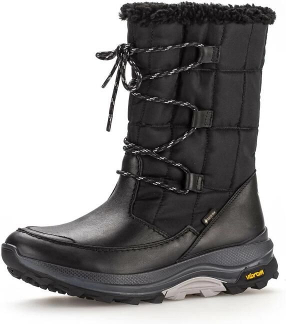 Gabor Mooie Dames Enkellaarzen Black Dames - Foto 2