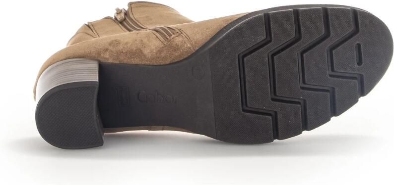 Gabor Elegante Suède Enkellaars met Hovercraft Luchtkamerzool - Foto 4