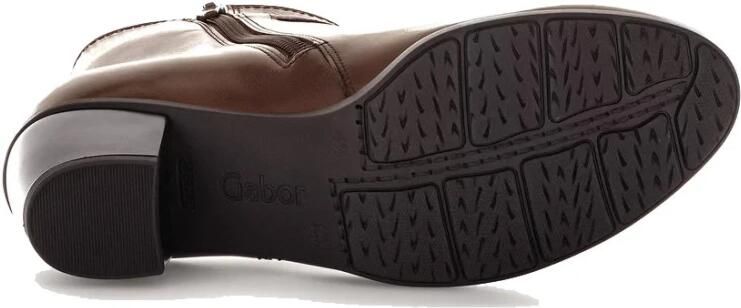 Gabor Bruine Enkellaarzen voor dames