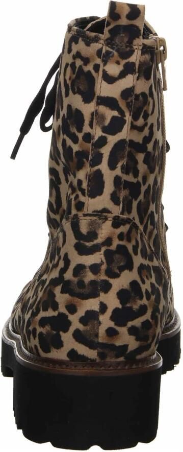 Gabor Enkellaars met luipaardprint en veters - Foto 2