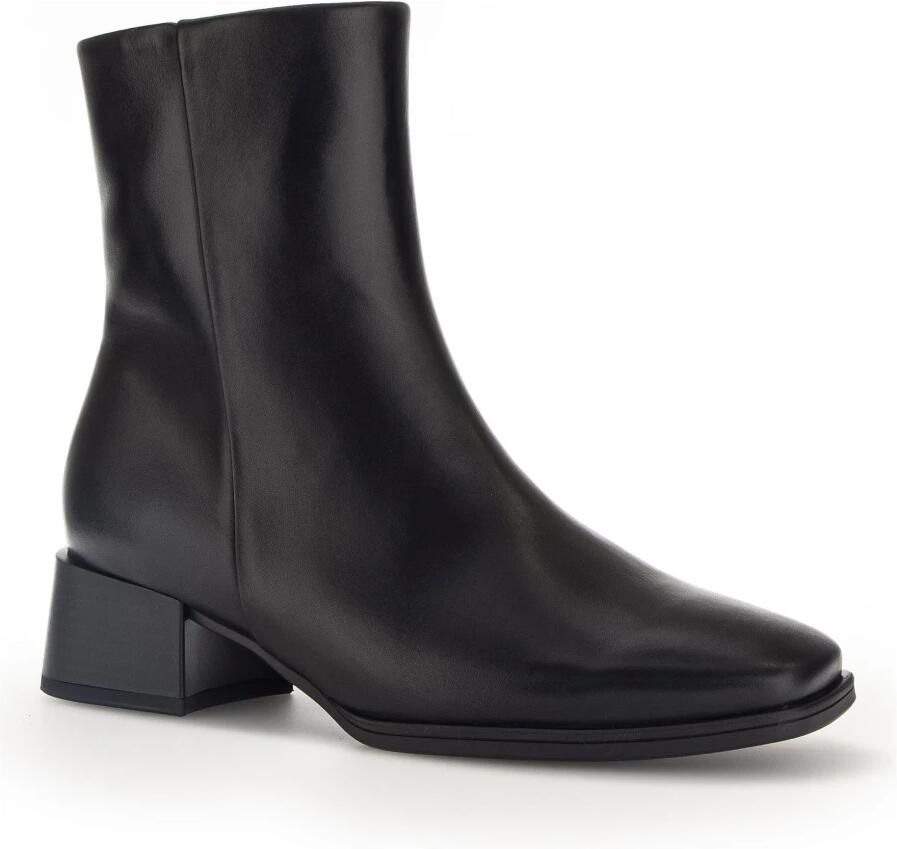 Gabor Elegante Leren Enkellaars Black Dames - Foto 2