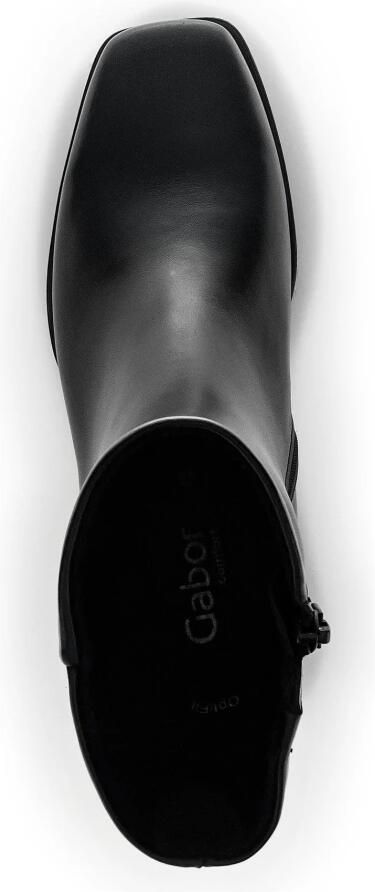 Gabor Elegante Leren Enkellaars Black Dames - Foto 6