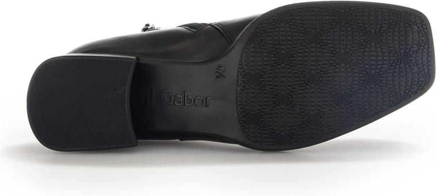 Gabor Elegante Leren Enkellaars Black Dames - Foto 5