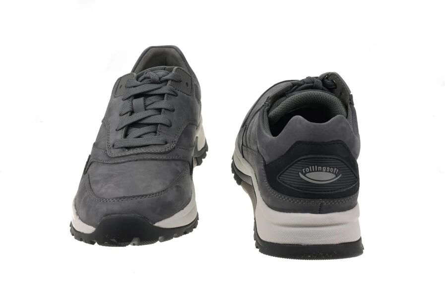Pius Gabor rollingsoft sensitive 8000.15.10 heren rollende wandelsneaker grijs - Foto 3