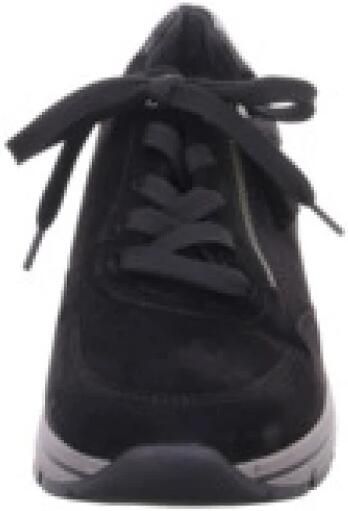 Gabor Zwarte Suède Sneakers voor Dames Black Heren - Foto 6