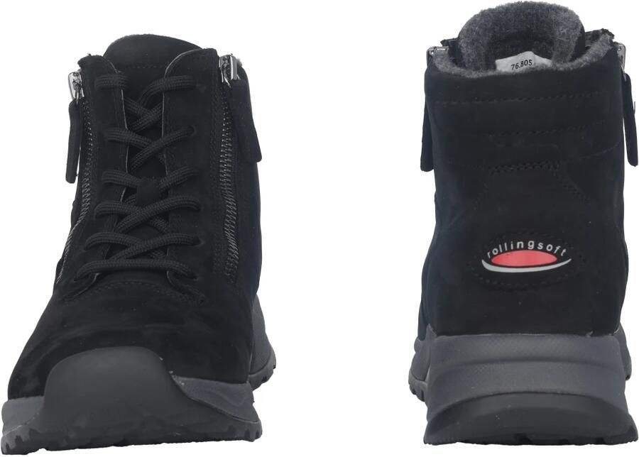 Gabor rollingsoft sensitive 76.805.47 dames rollende wandelsneaker Zwart - Foto 6