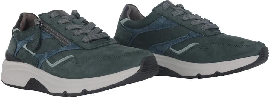 Gabor rollingsoft sensitive 96.896.43 dames rollende wandelsneaker groen - Foto 2