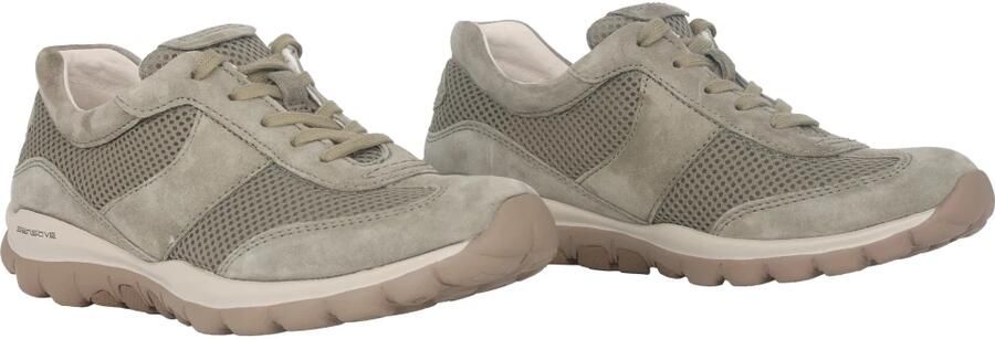 Gabor rollingsoft sensitive 86.966.34 dames rollende wandelsneaker groen - Foto 3