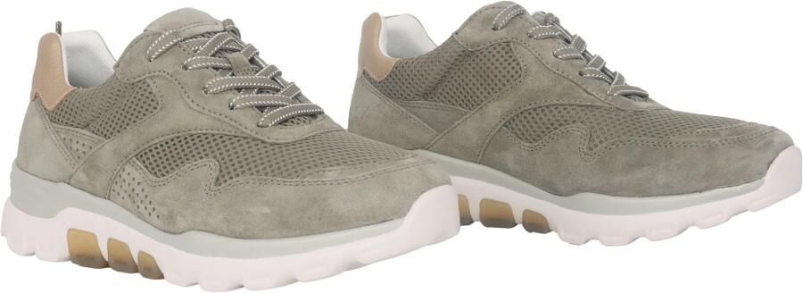 Gabor rollingsoft sensitive 86.986.34 dames rollende wandelsneaker groen - Foto 2