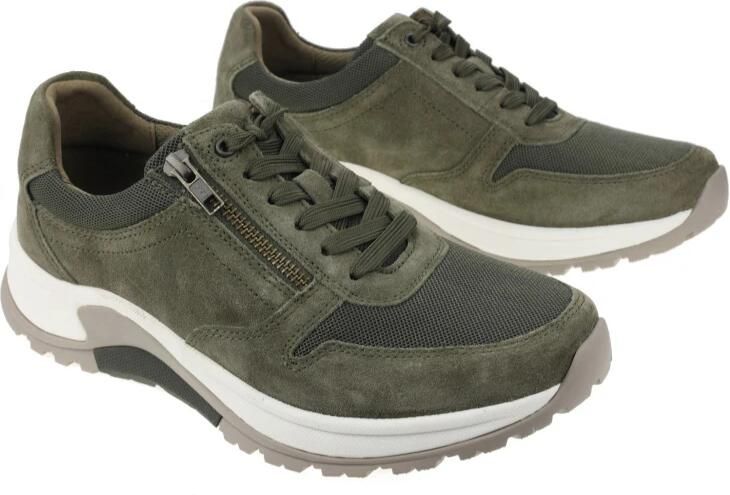 Gabor Pius rollingsoft sensitive 8000.14.04 heren rollende wandelsneaker Groen - Foto 2