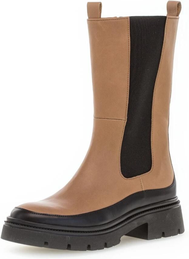 Gabor 834.1 Chelsea boots Enkellaarsjes Dames Camel - Foto 4