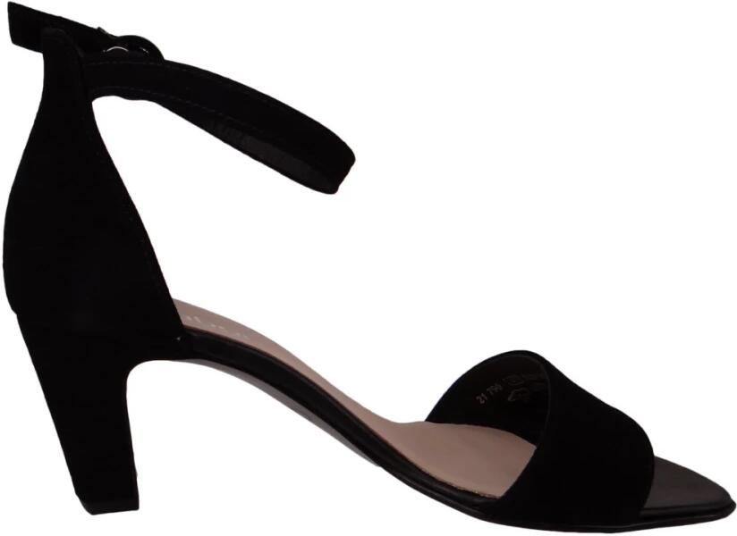 Gabor Sandalen met hak zwart Suede Dames - Foto 5