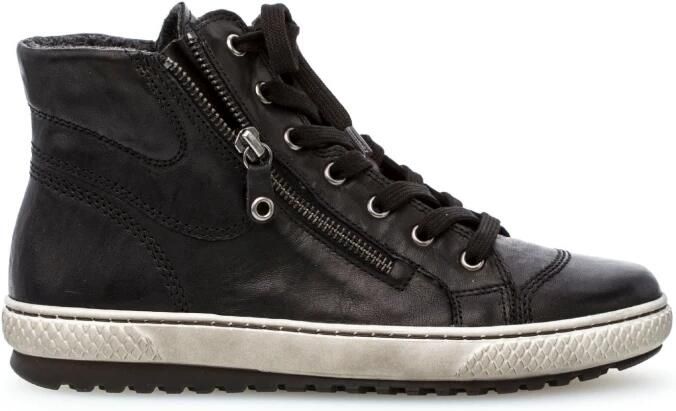 Gabor Hoge veterschoenen met rits aan de buiten- en binnenkant - Foto 2