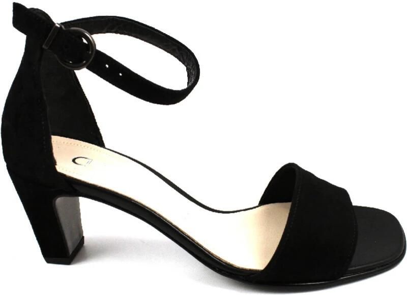 Gabor Sandalen met hak zwart Suede Dames - Foto 4