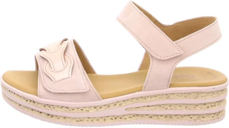 Gabor Sleehaksandaaltjes zomerschoen bandjessandaal met praktische klittenbandsluitingen