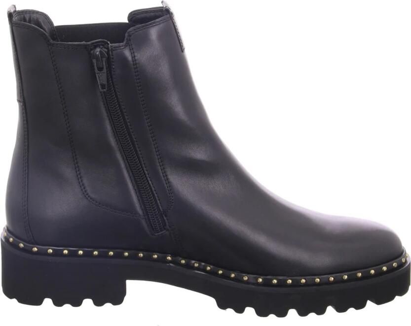 Gabor Chelsea-boots blokhak enkellaars laarzen rits en stretch-inzet
